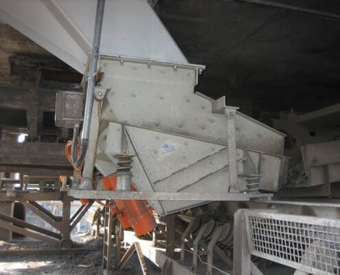 Bunkerabzugsrinne - Fördertechnik - Recycling Anlagenbau